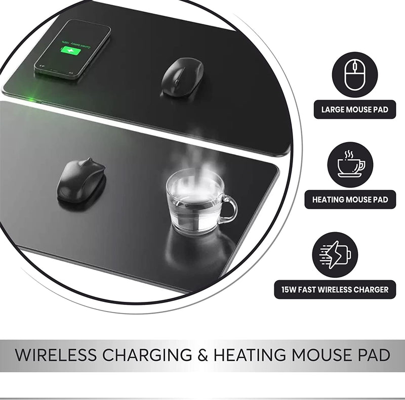 Wireless Charging & Heating Pad  |  MC3-B  |  JACKOM